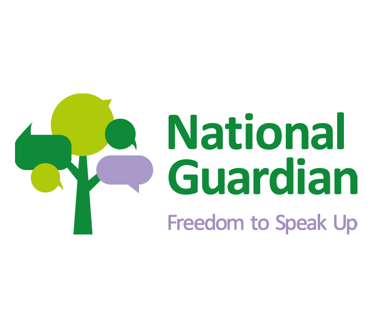 National Guardian speak up logo