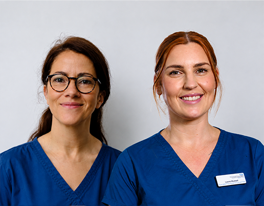 Carla Leca and Laura Russell